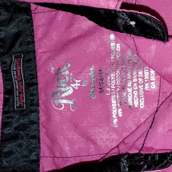 Rock 47 by Wrangler Button Up Lomg Sleeve Shirt - Picture 8 of 9